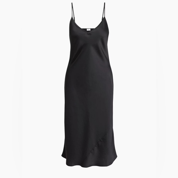 ARITZIA Wilfred Slip Dress black size XS - Picture 4 of 6